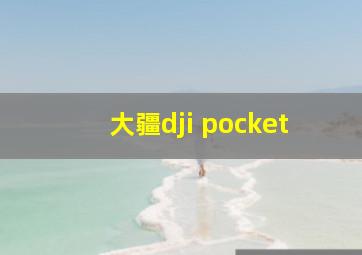 大疆dji pocket